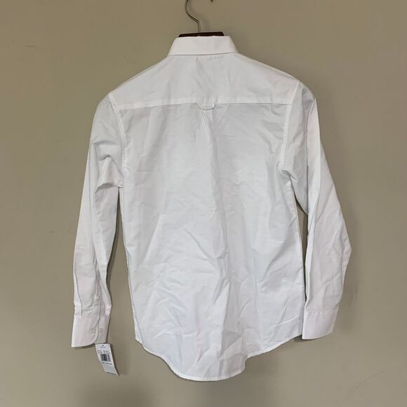 Izod White Oxford Button Down Size 14 NWT - Picture 7 of 7